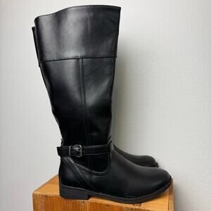 Jeossy Milan Women's Riding Boots - Side Zip - Size 8 - New
